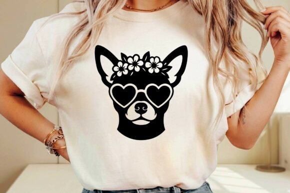Free Chihuahua Dog SVG for Graphics & Freebies