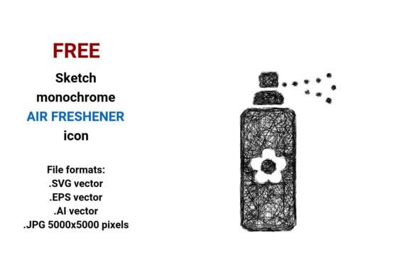 FREE Sketch Air Freshener Icon: Graphics for Local Business