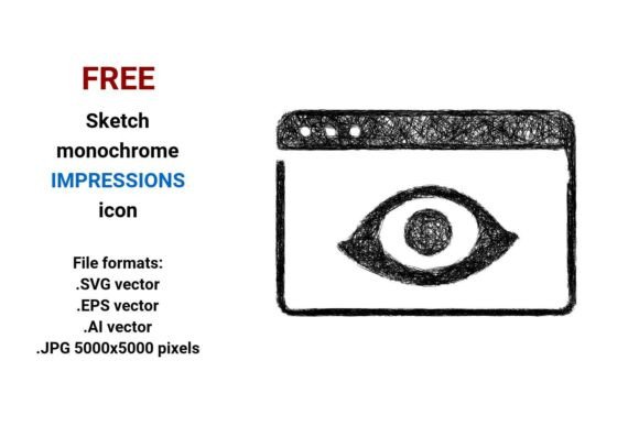 FREE Sketch Impressions Icon: Graphics for Real Projects