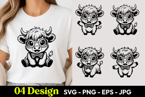Happy Baby Cow SVG PNG: Graphics and Freebies for Creative Projects