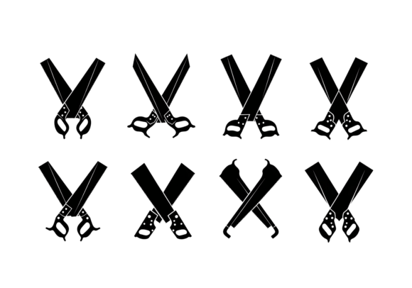 Vintage Saw Clipart Bundle for Crafts and Graphics